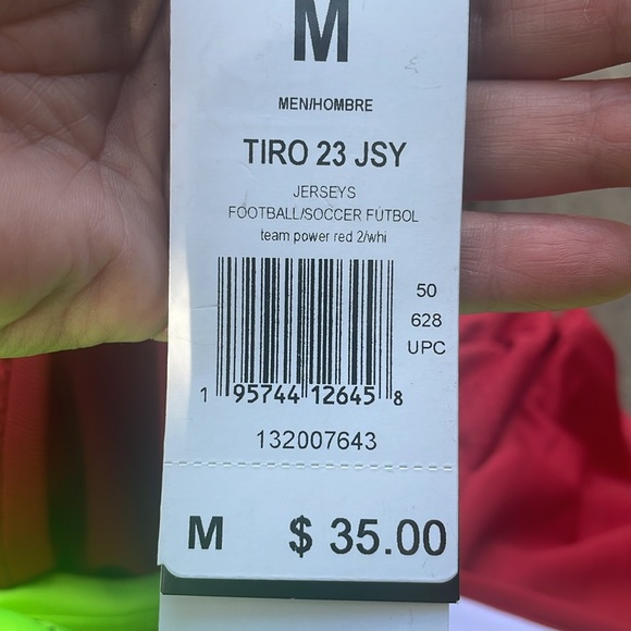 NEW Men’s Adidas Dry Fit / Aeroready Soccer Jersey - Picture 5 of 5